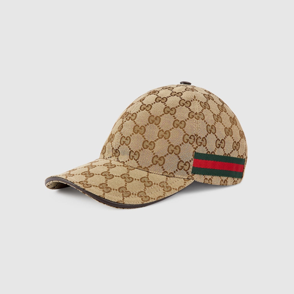 Gucci GG Canvas Cap Beige