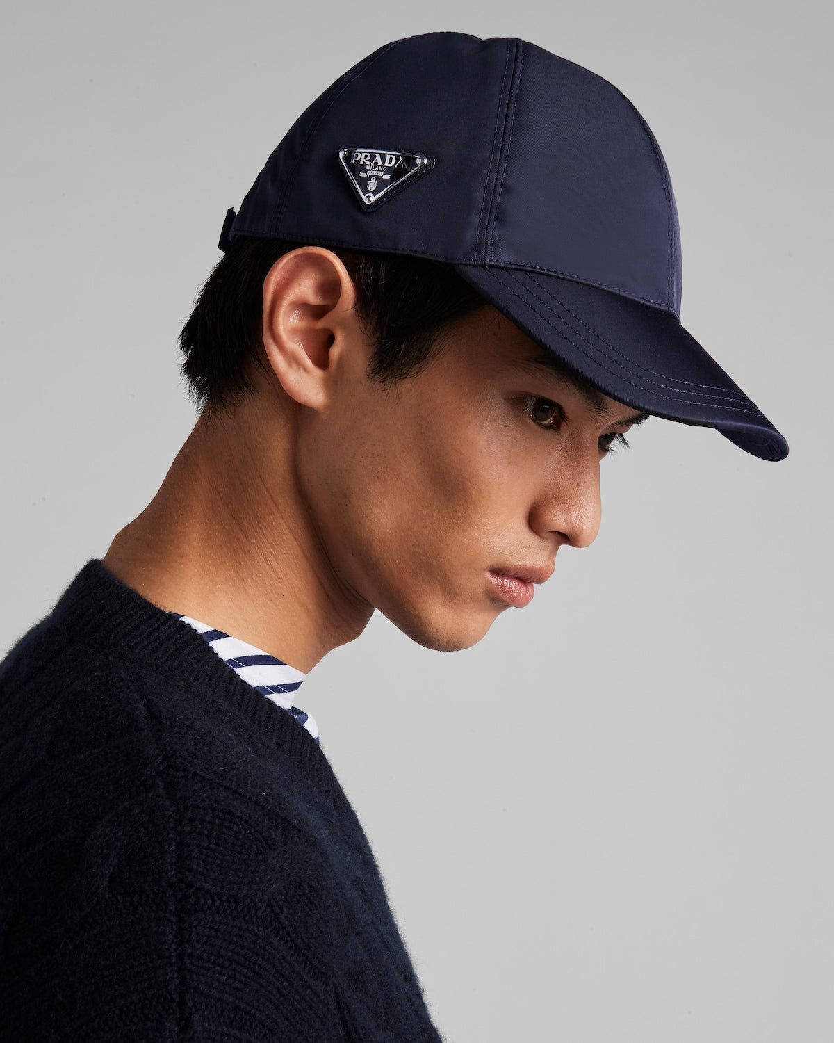Prada Re-Nylon Cap Blue