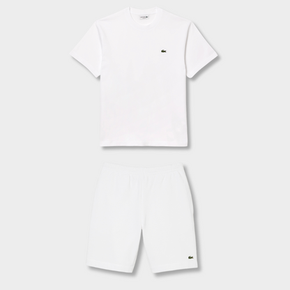 Ensemble short/t-shirt LCST Blanc