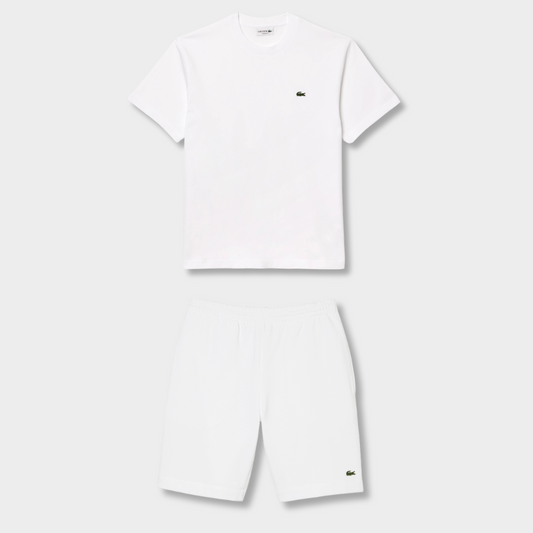 Ensemble short/t-shirt LCST Blanc