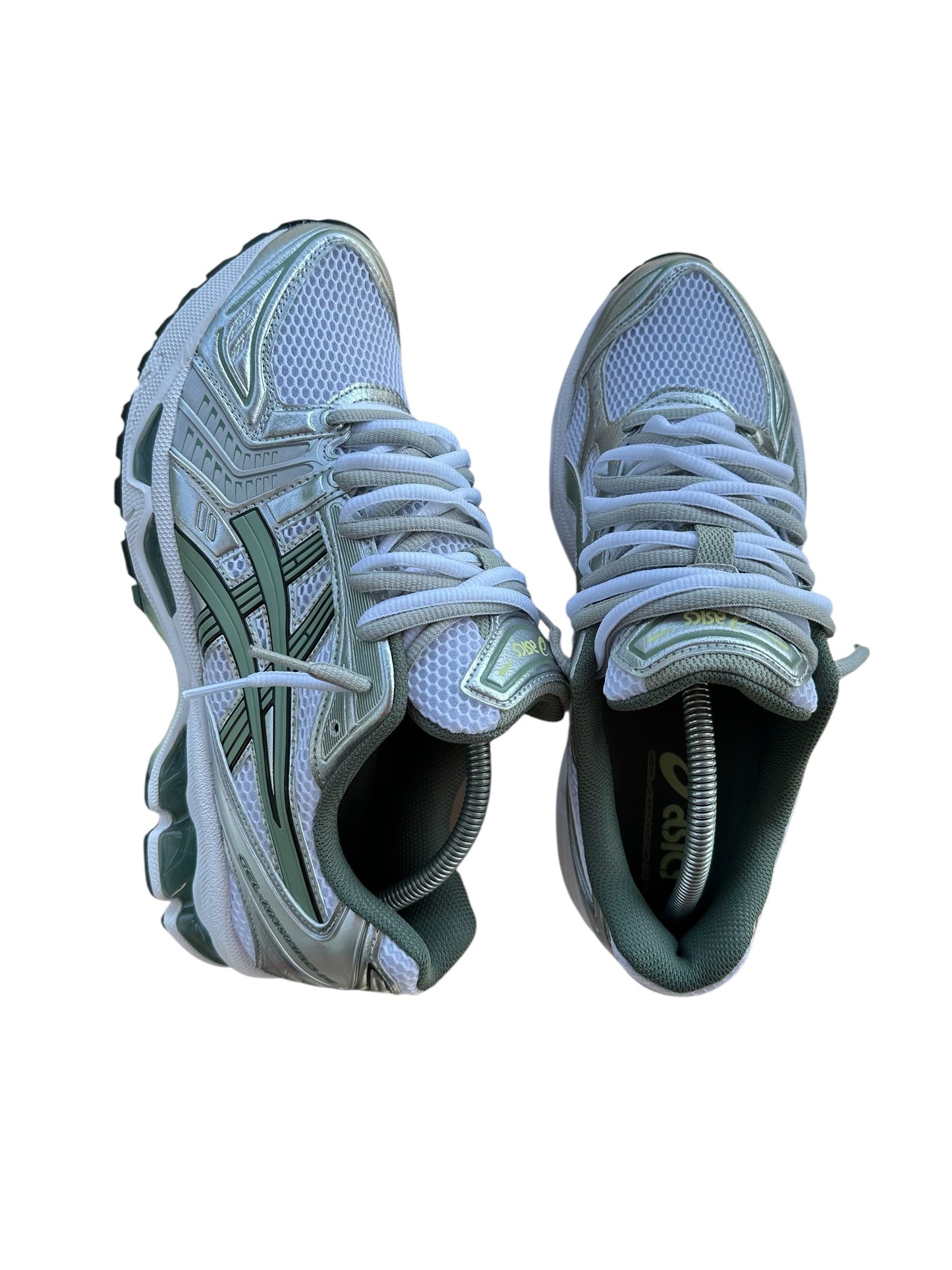 ASICS Kayano Double Lace – Vert/Blanc