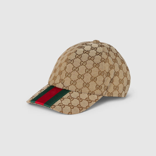 Gucci GG Canvas Cap Beige
