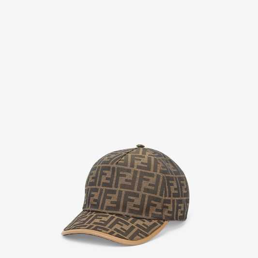 Fendi FF Jacquard Cap Brown