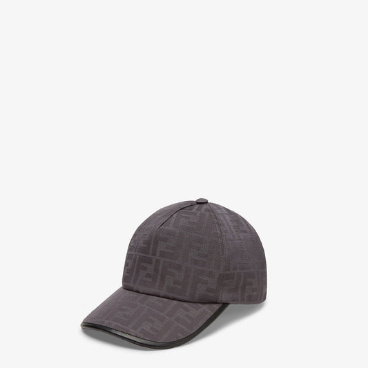 Fendi FF Jacquard Cap Grey