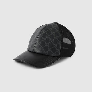 Gucci GG Monogram Canvas Cap Black