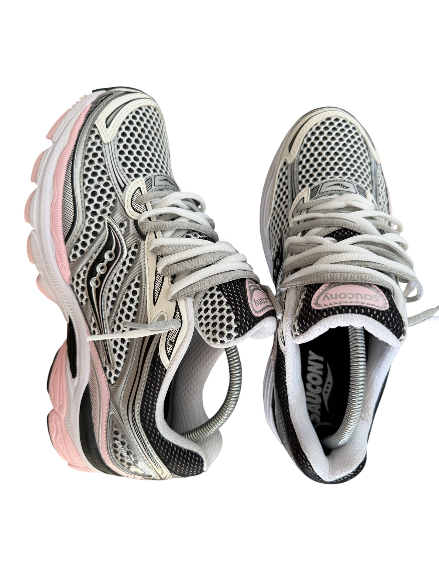 SAUCONY OMNI 9 ROSE DOUBLE LACET