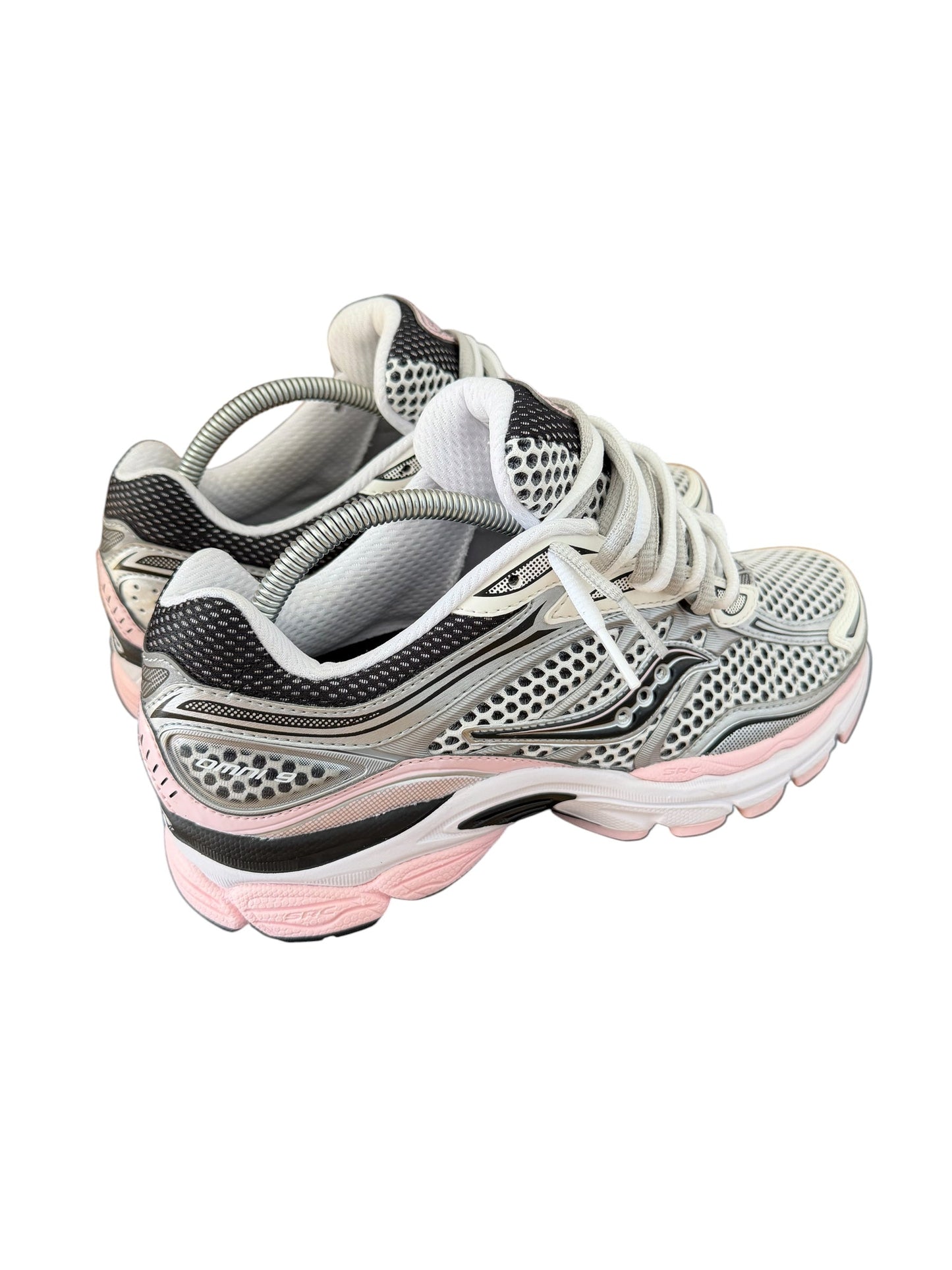 SAUCONY OMNI 9 ROSE DOUBLE LACET
