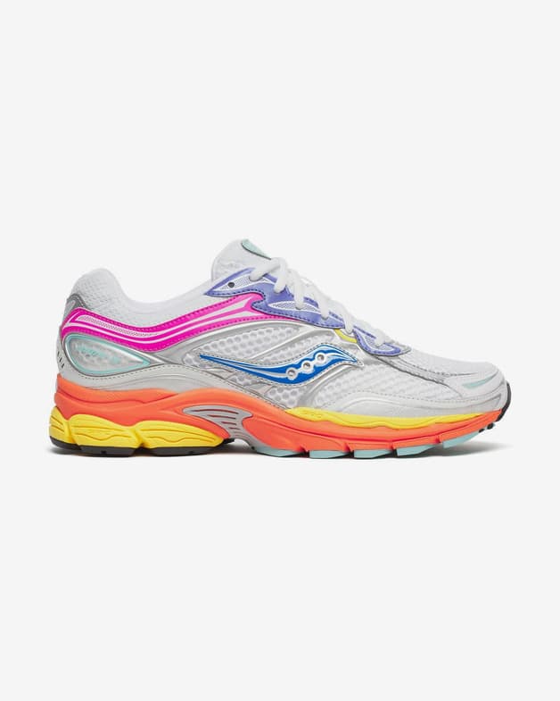 Saucony ProGrid Omni 9 - blanc/orange