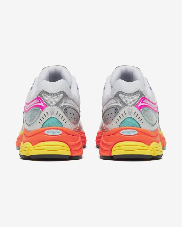 Saucony ProGrid Omni 9 - blanc/orange