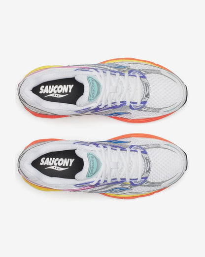 Saucony ProGrid Omni 9 - blanc/orange