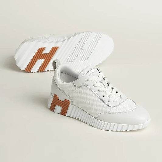Hermès Bouncing White/Brown